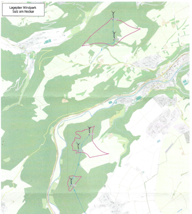 Lageplan mit Zuwegung Lageplan mit Zuwegung